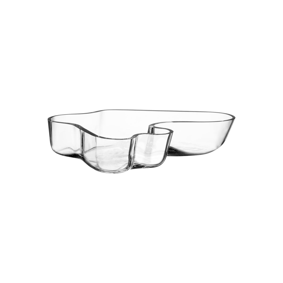Aalto bowl 262x50mm clear