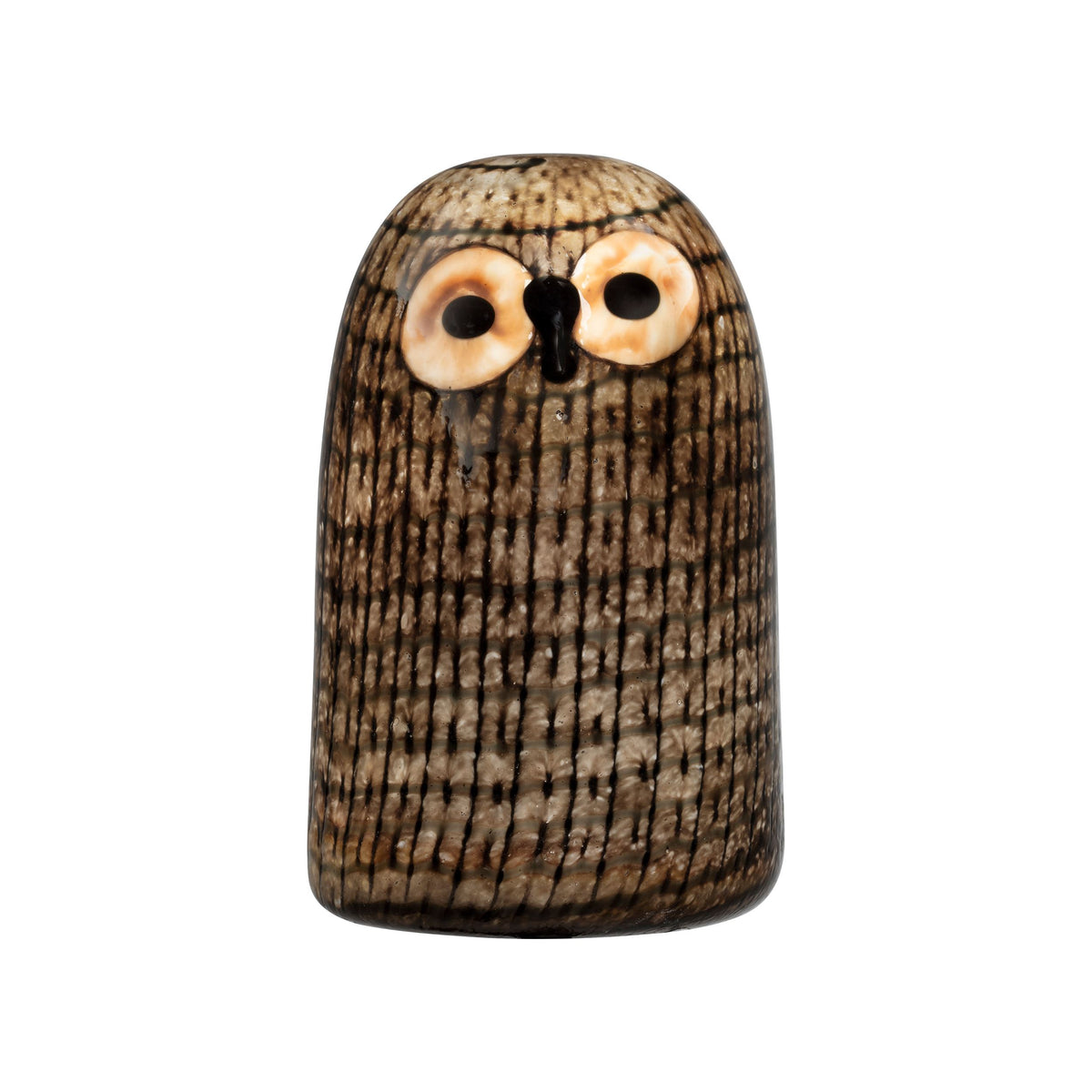 Birds by Toikka Eule 100x155mm - Birds by Toikka Barn Owl 100x155mm brown