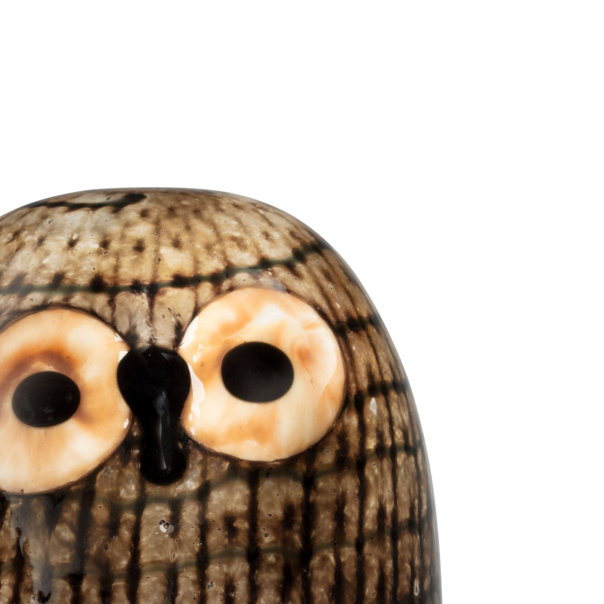 Birds by Toikka Eule 100x155mm - Birds by Toikka Barn Owl 100x155mm brown