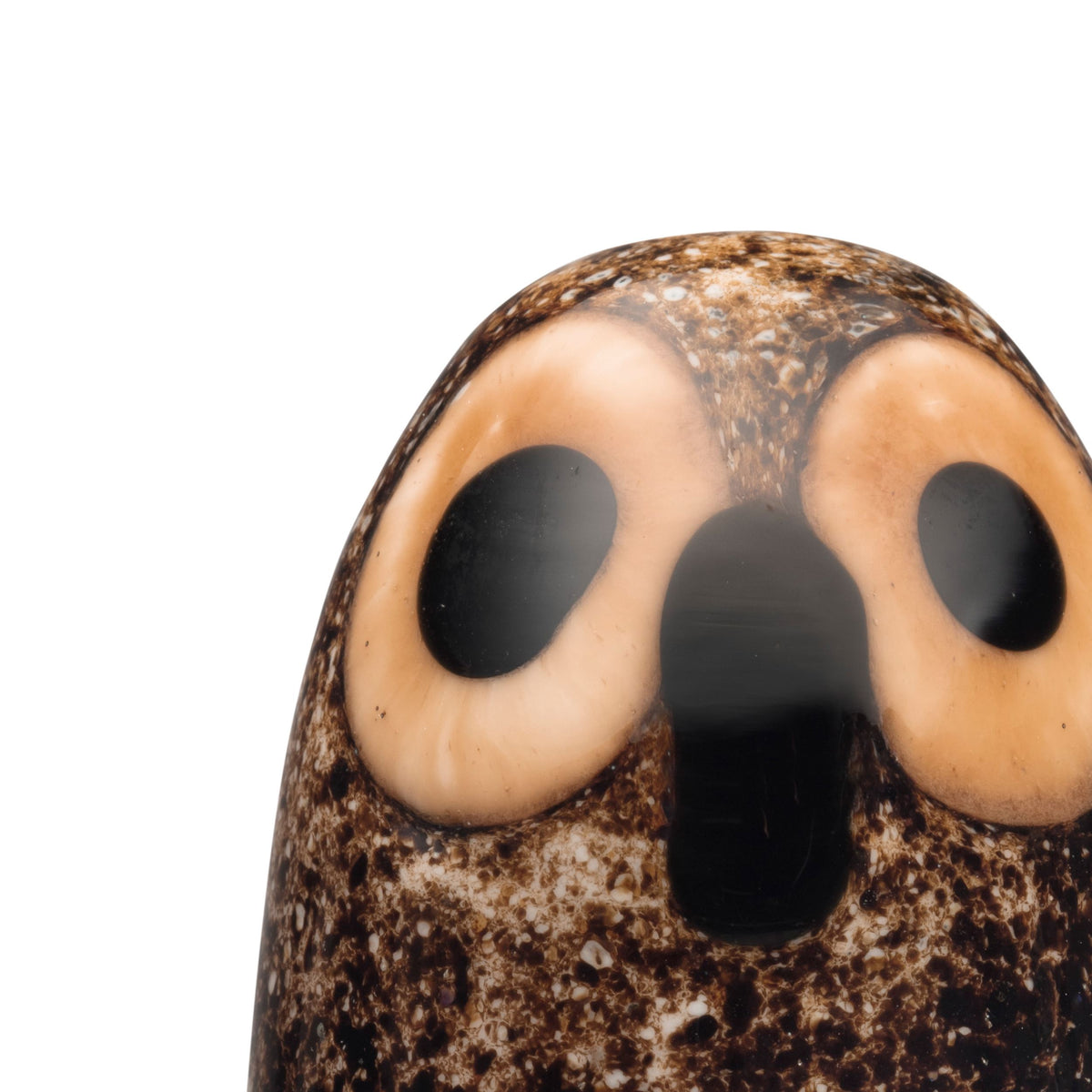 Birds by Toikka Junge Sperbereule 45x65mm - Birds by T.Little Barn Owl 45x65mm brown