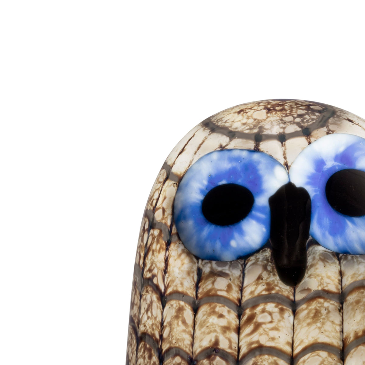 Birds by Toikka Eule 24 75x105mm - Birds by Toikka Owlet 75x105mm brown