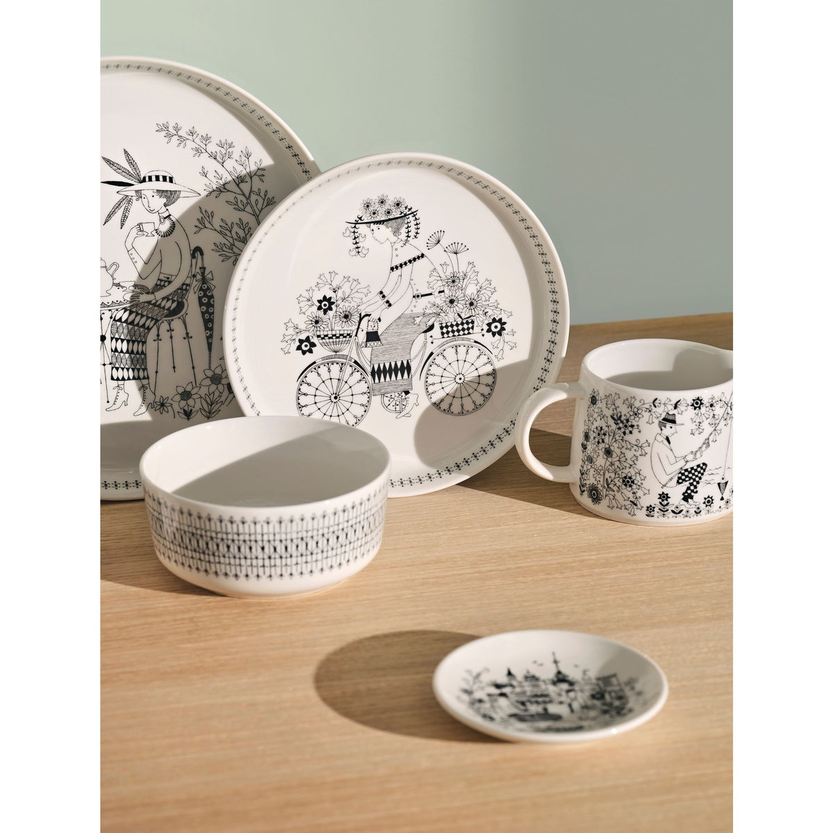 Emilia tallrik 19cm - Emilia plate 19cm