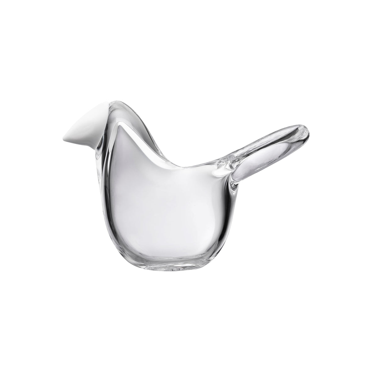 Birds by Toikka Vliegenvanger 95x60mm helderwit - BBT Flycatcher 95x60mm clear-white