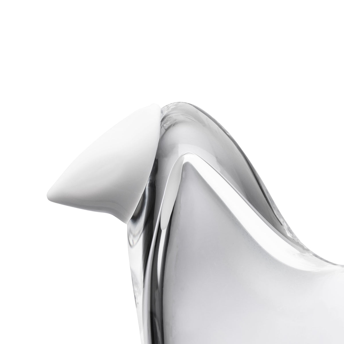 Birds by Toikka Vliegenvanger 95x60mm helderwit - BBT Flycatcher 95x60mm clear-white