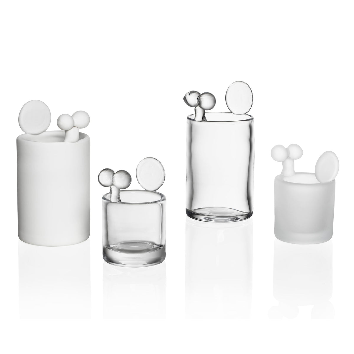 Snow Castle glaskunst 160mm helder - Snow Castle glass art 160mm clear