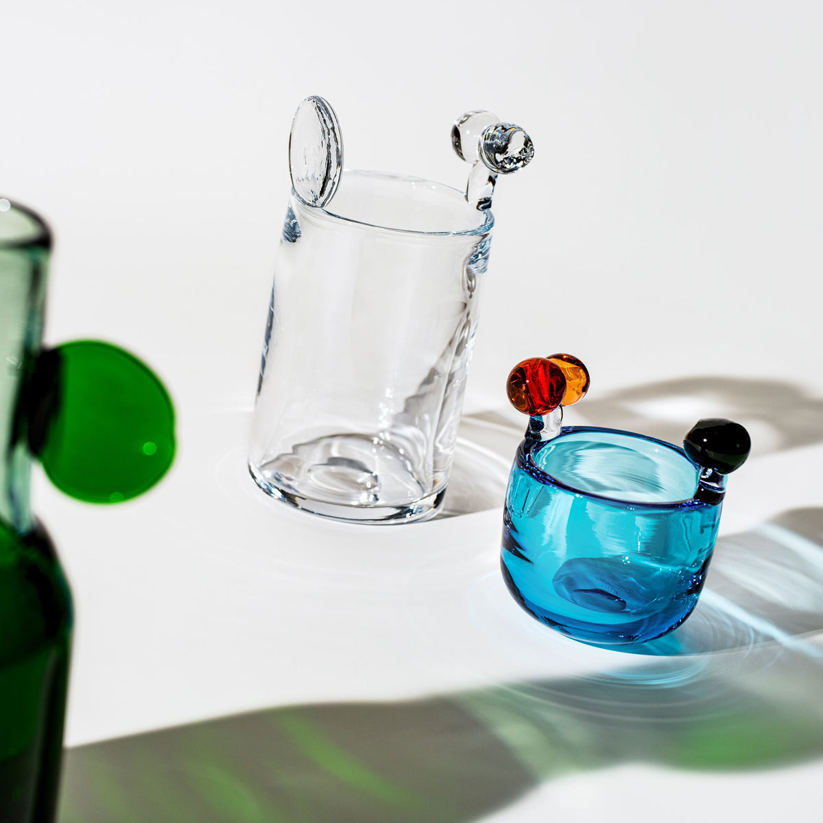 Snow Castle glaskunst 160mm helder - Snow Castle glass art 160mm clear