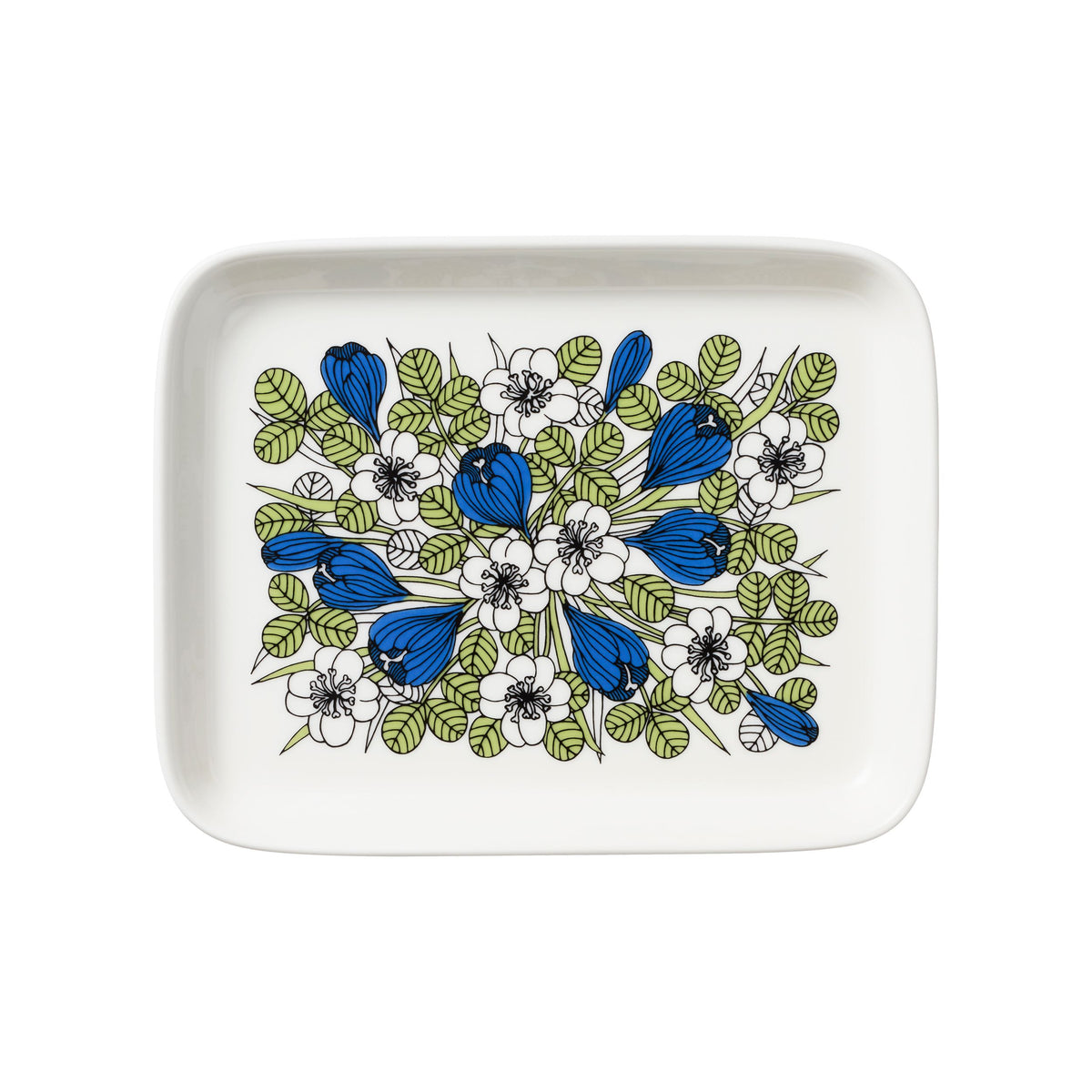 Krokus lautanen 15x19cm - Krokus plate 15x19cm