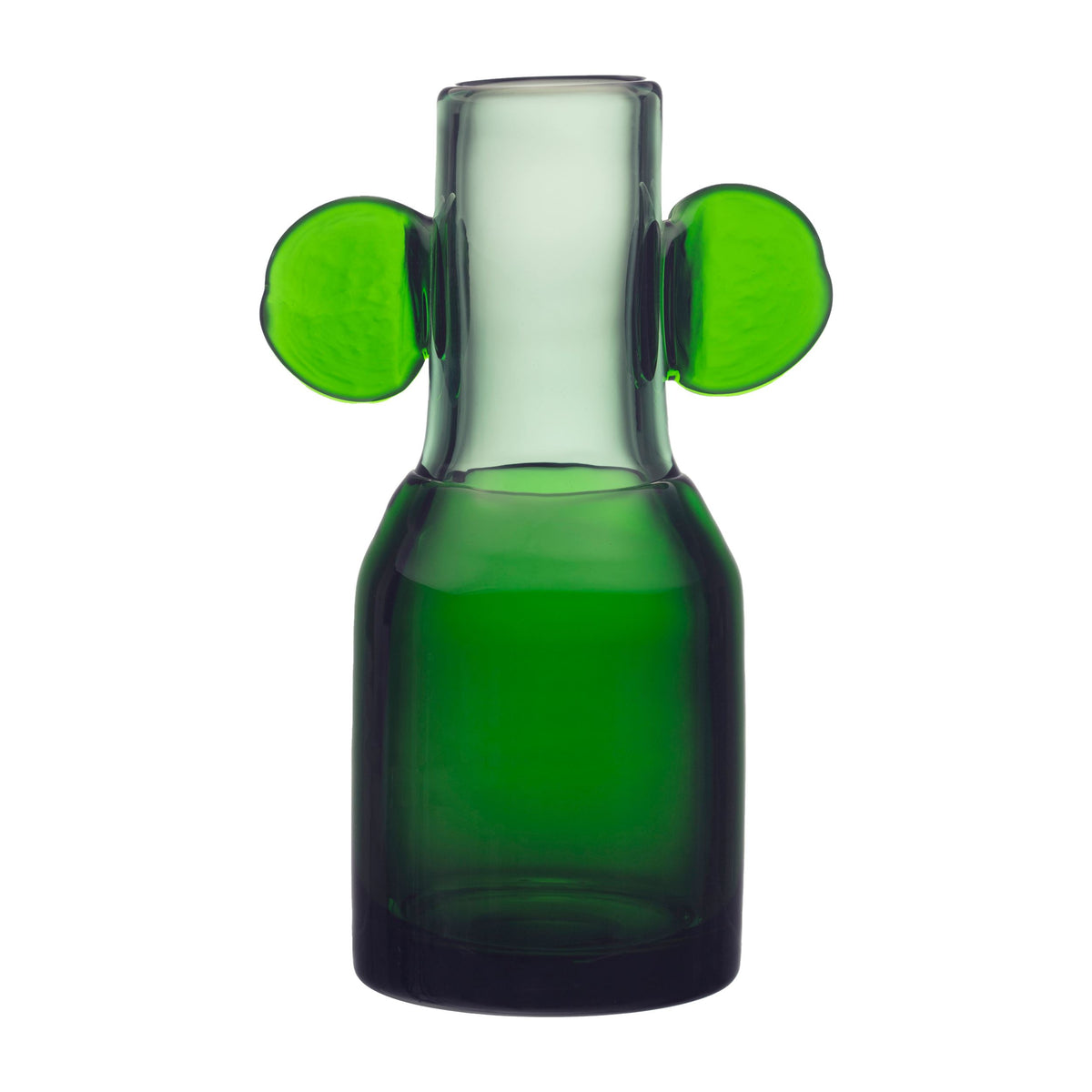 Oiva Toikka Collection kunstvaas 250mm groen-lichtgroen - O.Toikka artvase 250mm green-light green