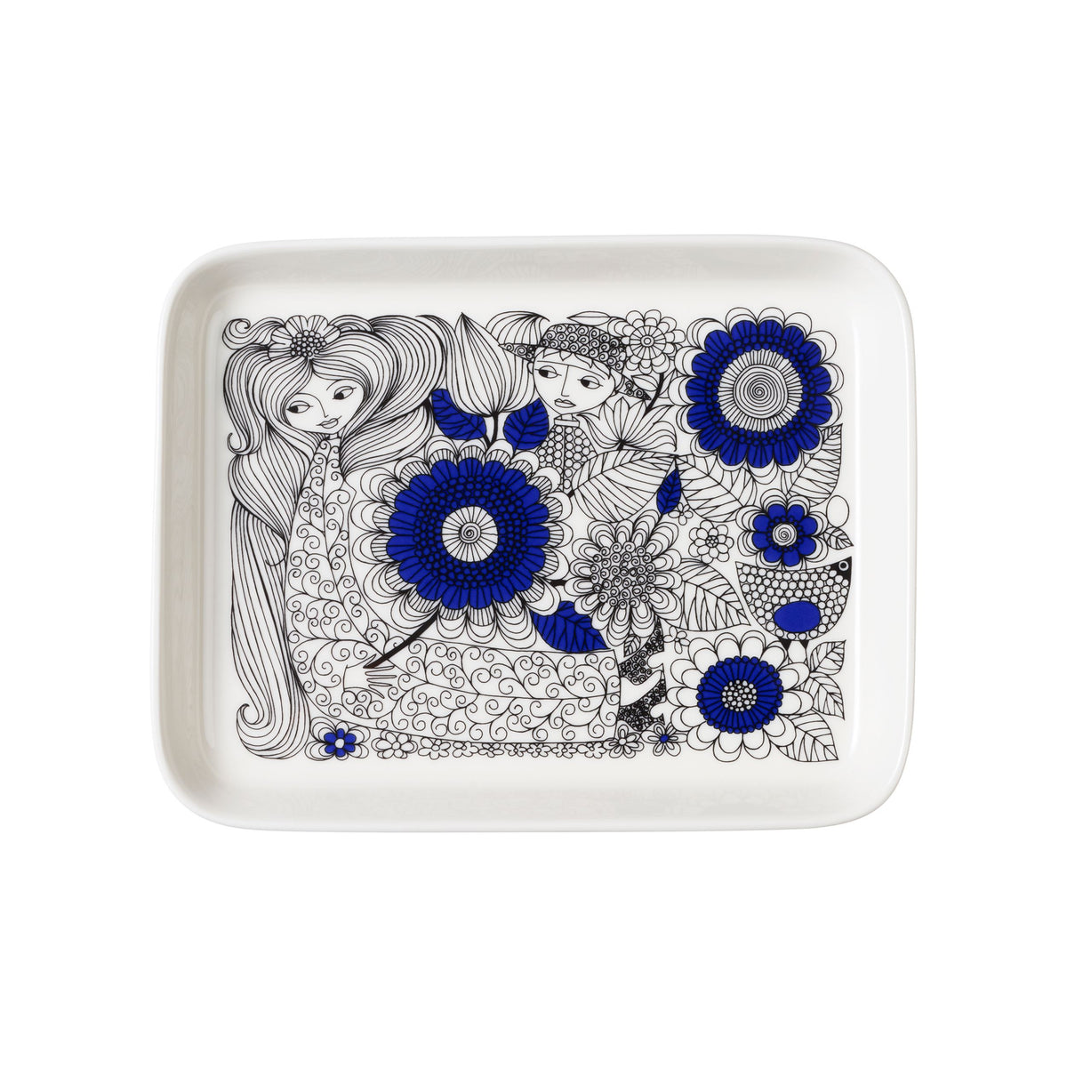 Pastoraali lautanen 15x19cm - Pastoraali plate 15x19cm