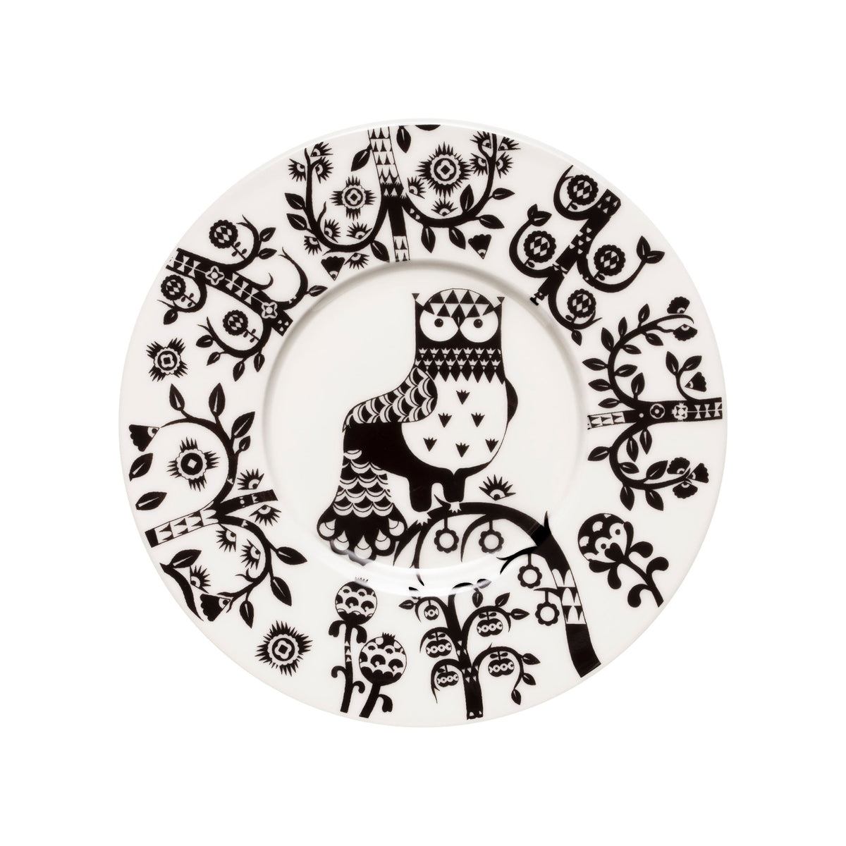 Taika Untertasse 16cm Schwarz - Taika saucer 16cm black