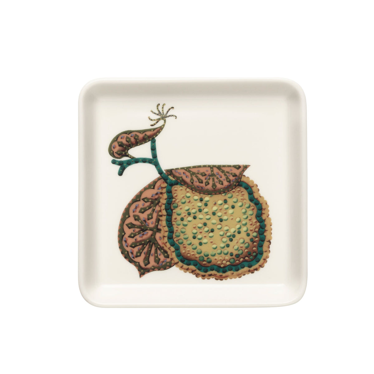 Taika Teller quadratisch 12 x 12cm Sato - Taika plate square 12x12cm Sato