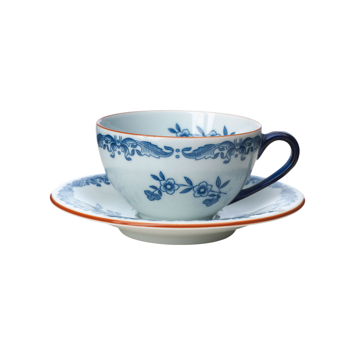 Ostindia kahvikuppi 16 cl & aluslautanen setti - Ostindia coffee cup 16cl + saucer set