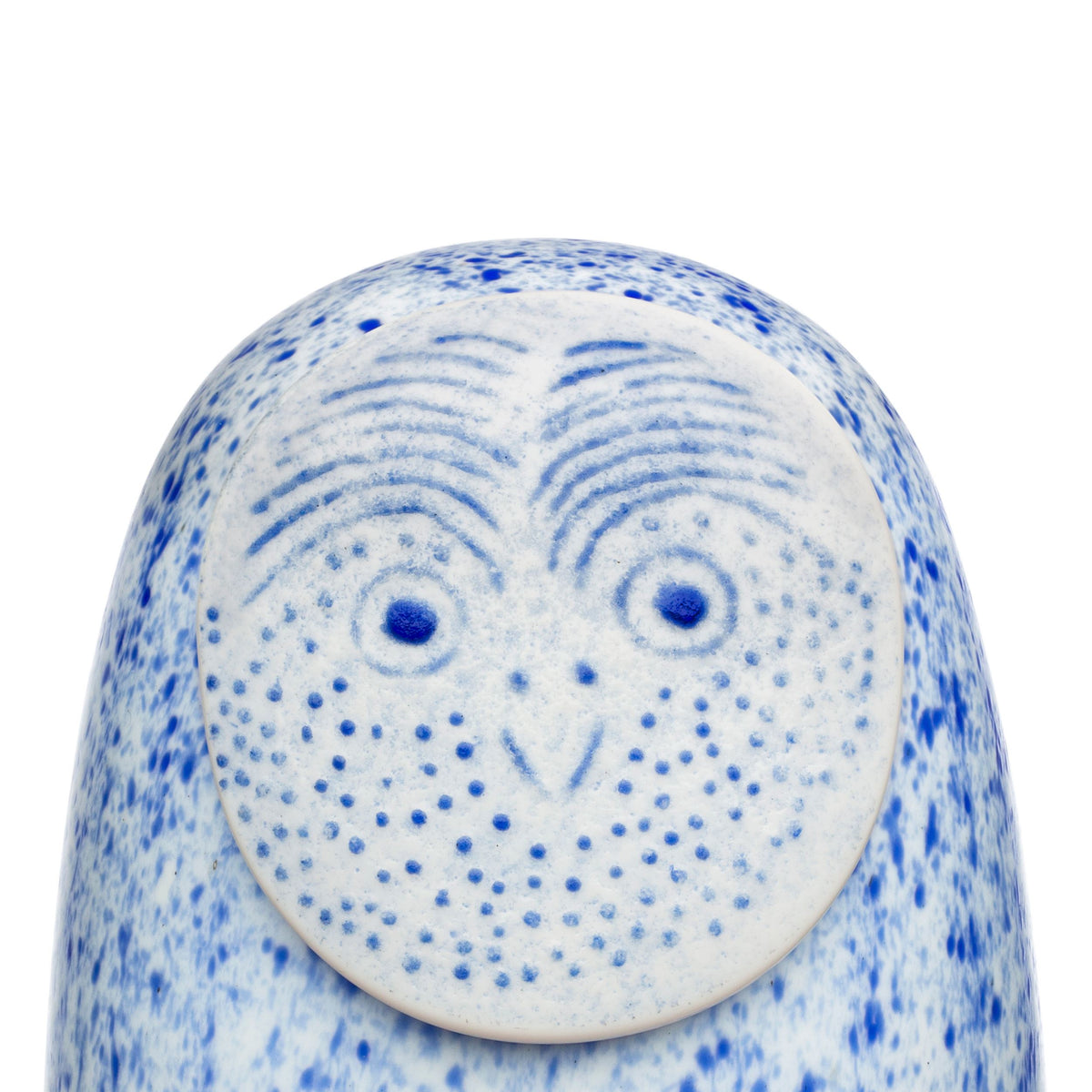 Birds by Toikka Rospuutto Eule 96x160mm Blau - BBT Rospuutto owl 160x96mm blue