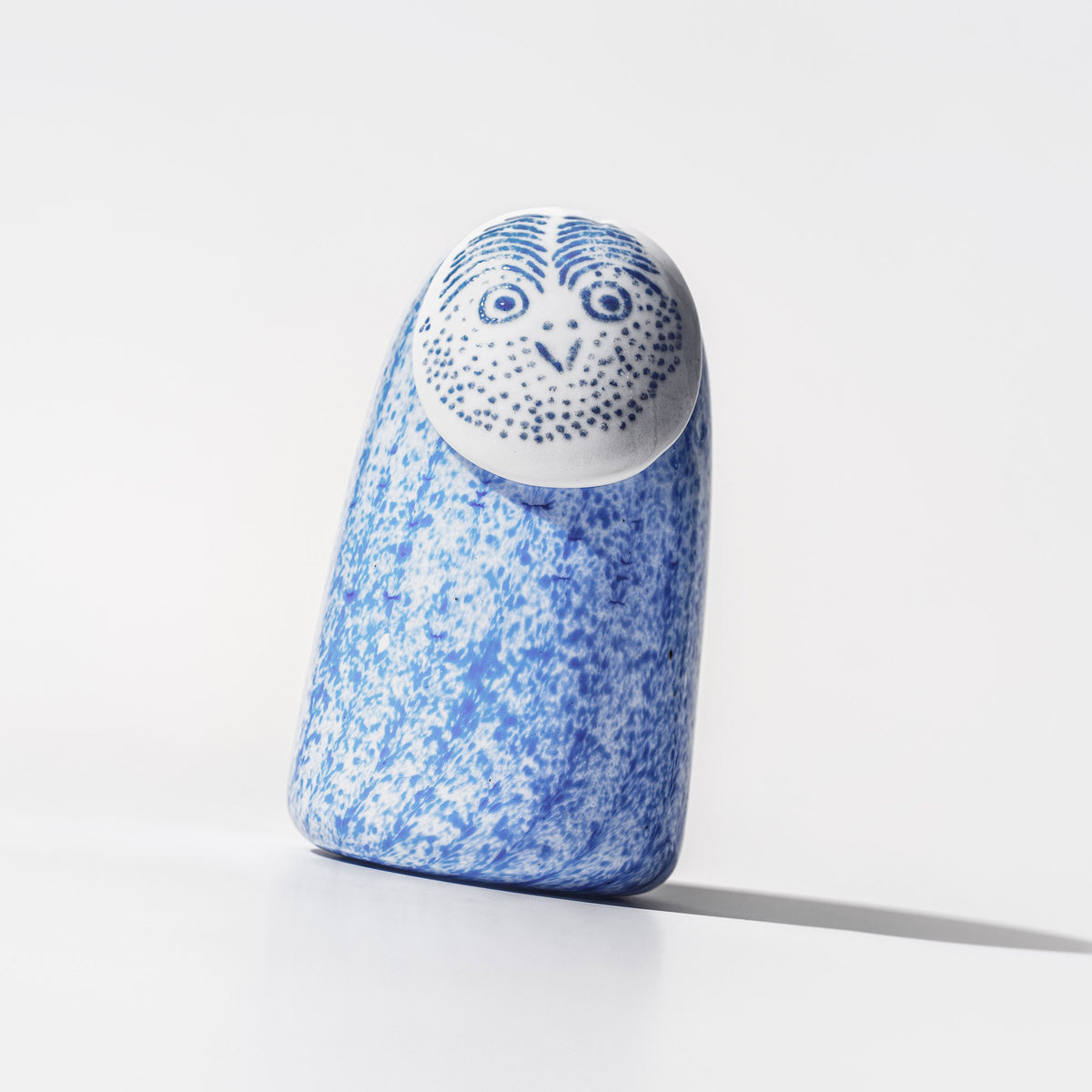 Birds by Toikka Rospuutto Eule 96x160mm Blau - BBT Rospuutto owl 160x96mm blue