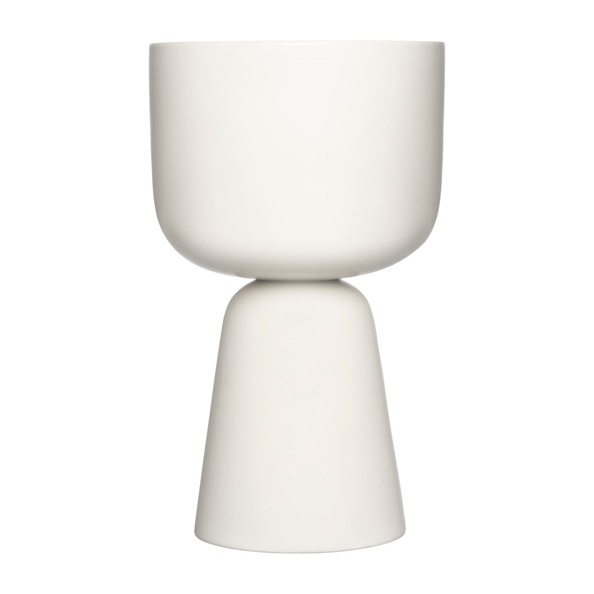 Nappula bloempot 400 x 245 mm wit - Nappula plant pot 400x245mm white