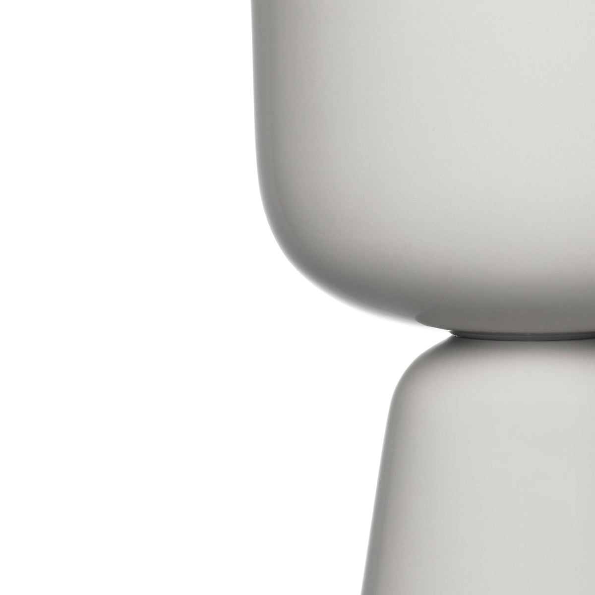 Nappula Blumentopf 400x245mm Hellgrau - Nappula plant pot 400x245mm pale grey
