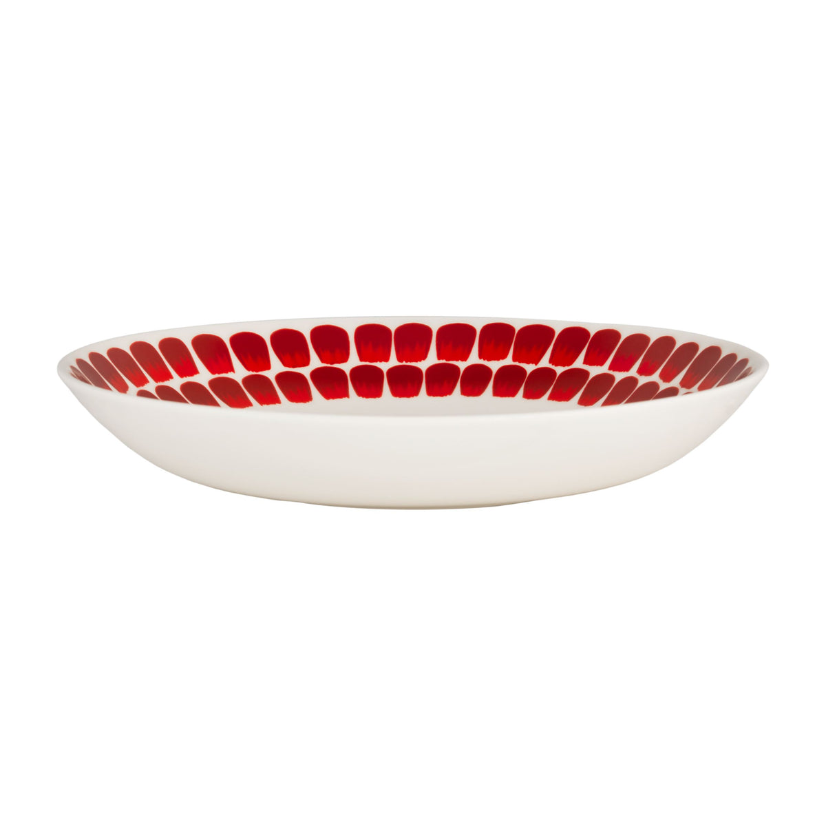 Tuokio lautanen 24cm punainen - Tuokio plate deep 24cm red