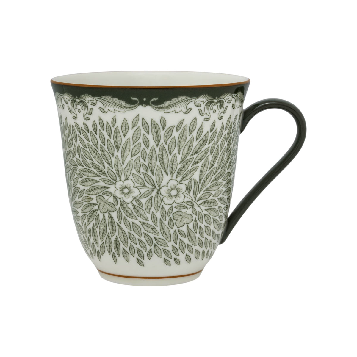 Ostindia Floris muki 30cl vihreä - Ostindia Floris mug 30cl green