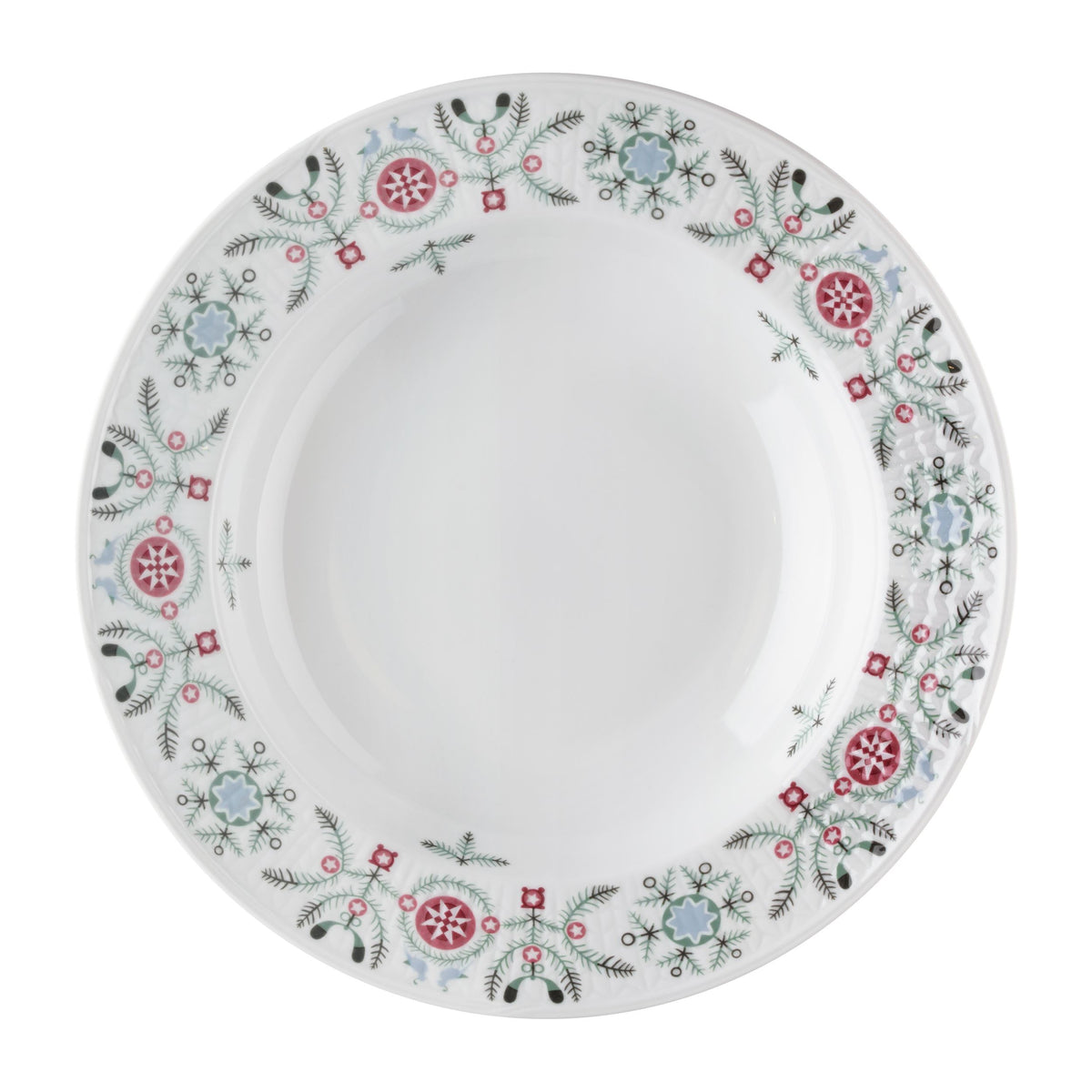 Swedish Grace Winter tallrik djup 25cm - SWGR Winter plate deep 25cm