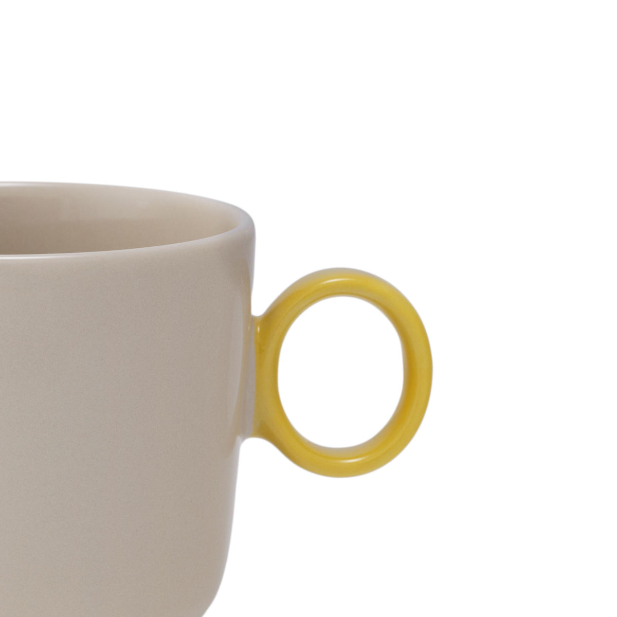 Play Becher 0,35l Beige-Gelb - Play mug 0,35l beige-yellow