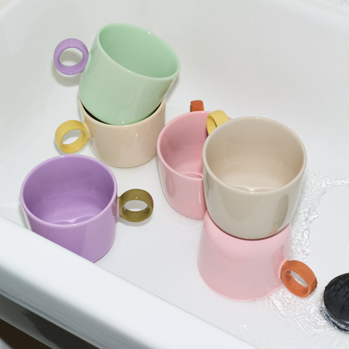 Play Becher 0,35l Beige-Gelb - Play mug 0,35l beige-yellow