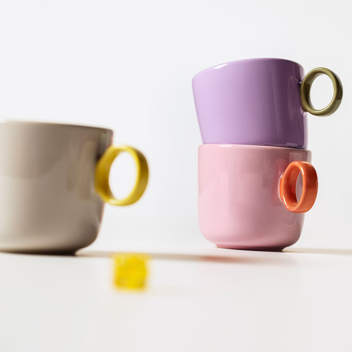 Play Becher 0,35l Pink-Orange - Play mug 0,35l pink-orange