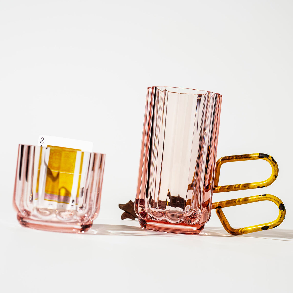 Play vaas 180 mm zalmroze - Play vase 180mm salmon pink