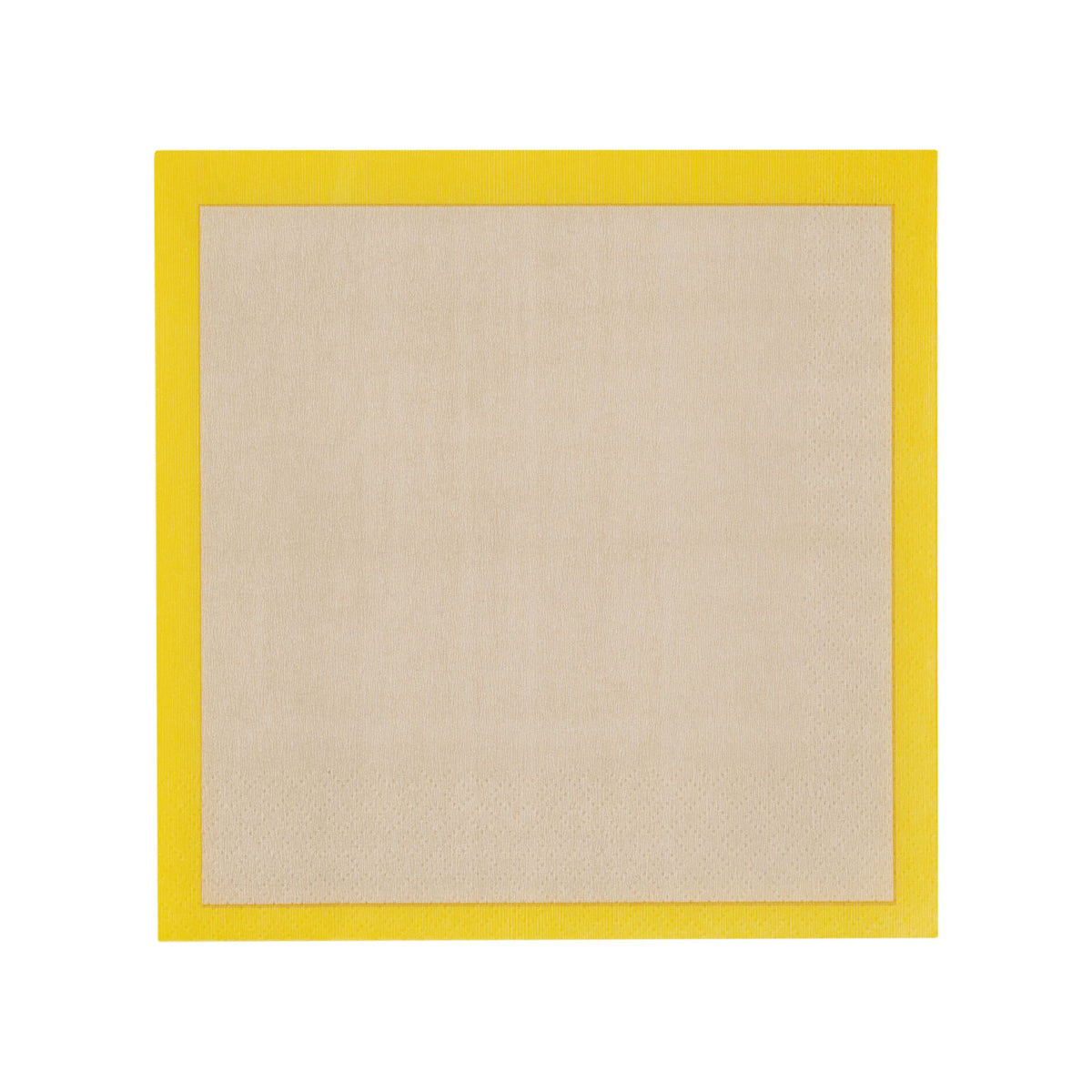 Play papieren servet 33 x 33 cm beige-geel - Play paper napkin 33x33cm beige-yello