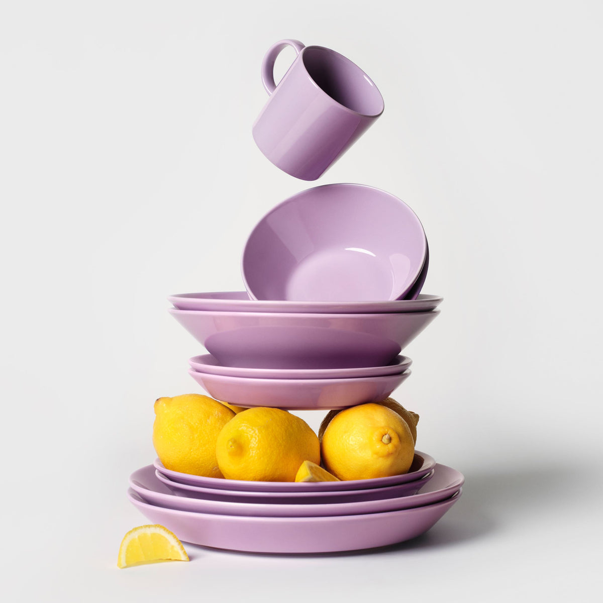 Teema Teller 26cm helles Flieder - Teema plate 26cm light lilac