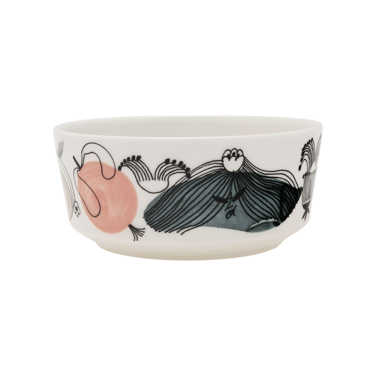 Kukkamaa kulho 13cm vihreä - Kukkamaa bowl 13cm green