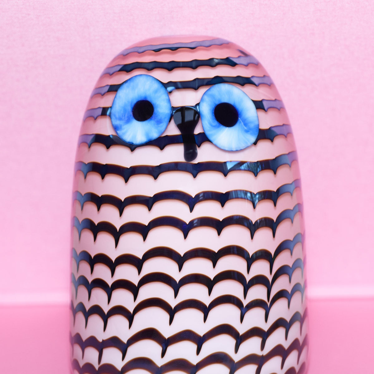 Birds by Toikka Eule 75x105mm lachsrosa - BBT Owlet 75x105mm salmon pink