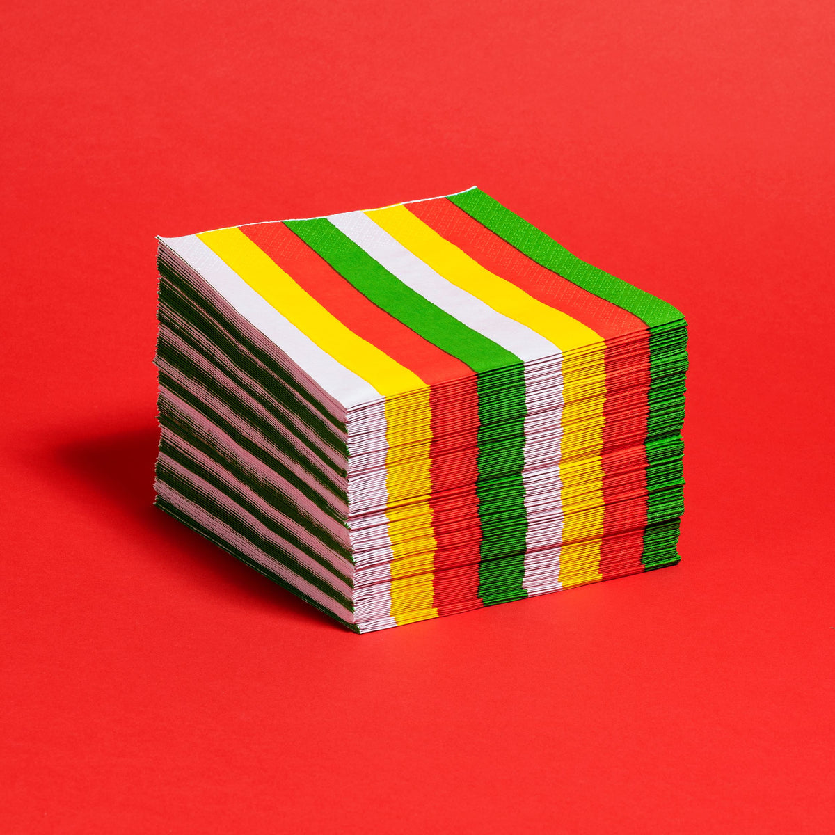 Vuokko papperservett 33cm 20st 4-ränder - Vuokko paper napkin 33cm 20pc 4-raita