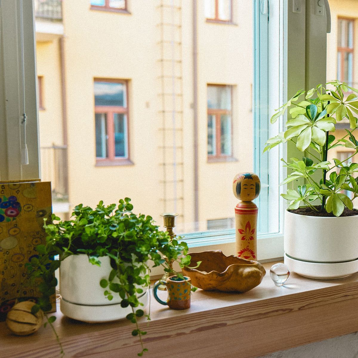 Arabia kukkaruukku SN 16cm matta valkoinen - Arabia plant pot SN 16cm white matt