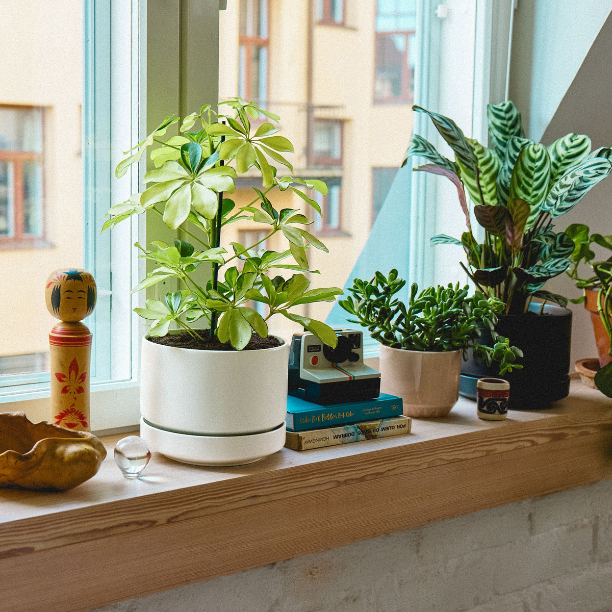 Arabia kukkaruukku SN 16cm matta musta - Arabia plant pot SN 16cm black matt