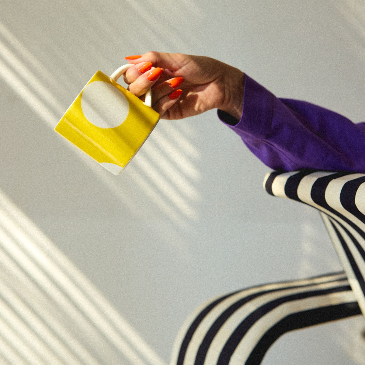 Vuokko mugg 0,35L Kraklee gul - Vuokko mug 0,35L Kraklee yellow