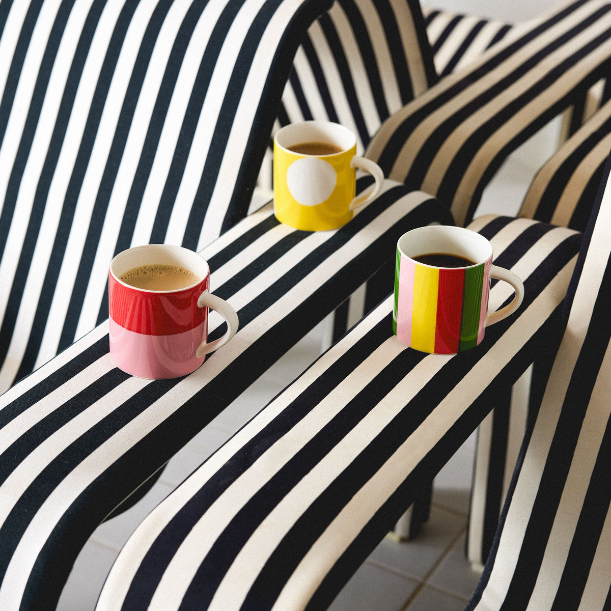 Vuokko mugg 0,35L Kraklee gul - Vuokko mug 0,35L Kraklee yellow