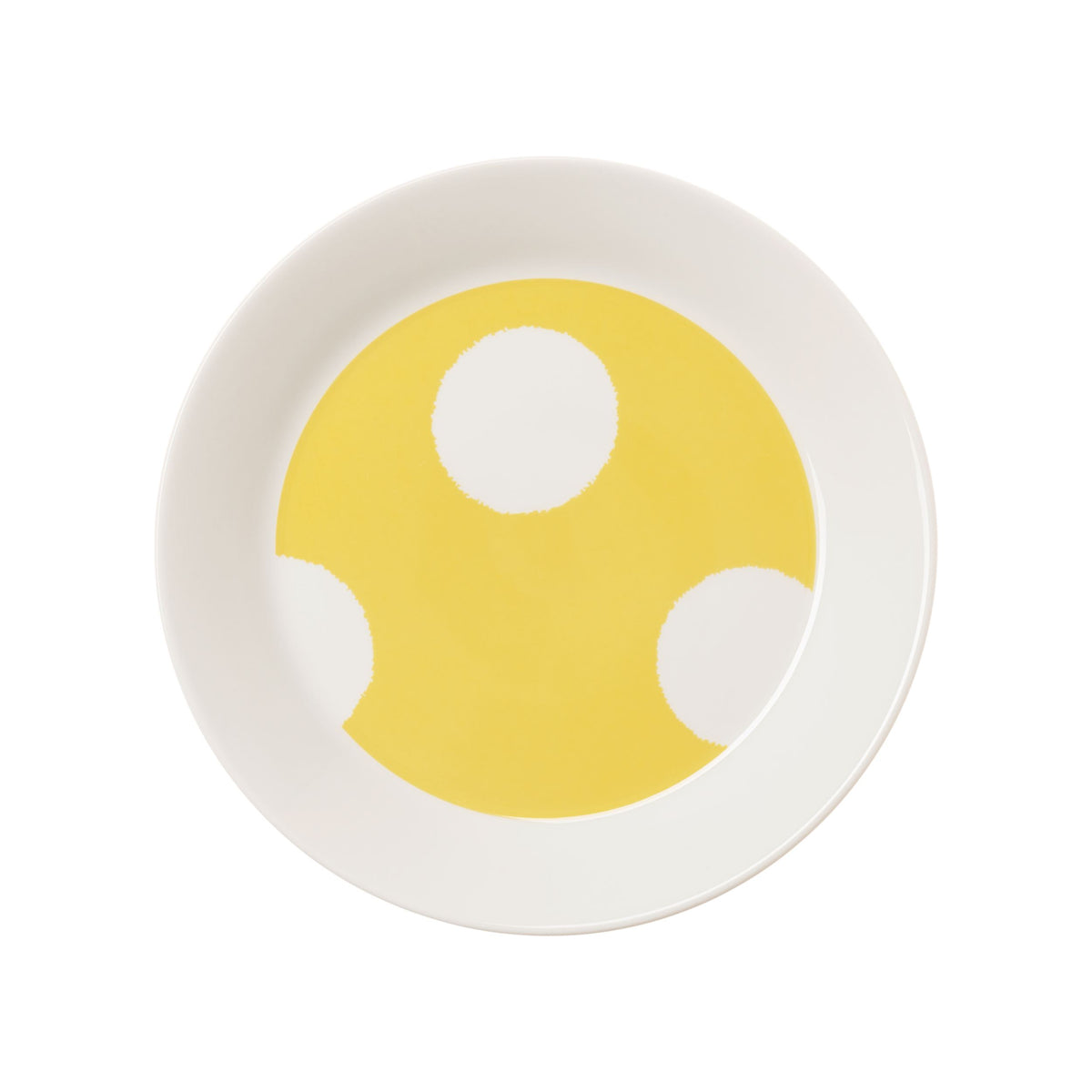 Vuokko tallrik 21cm Kraklee gul - Vuokko plate 21cm Kraklee yellow