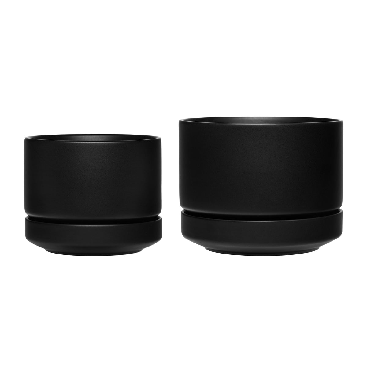 Arabia kruka SN 19cm matt svart - Arabia plant pot SN 19cm black matt