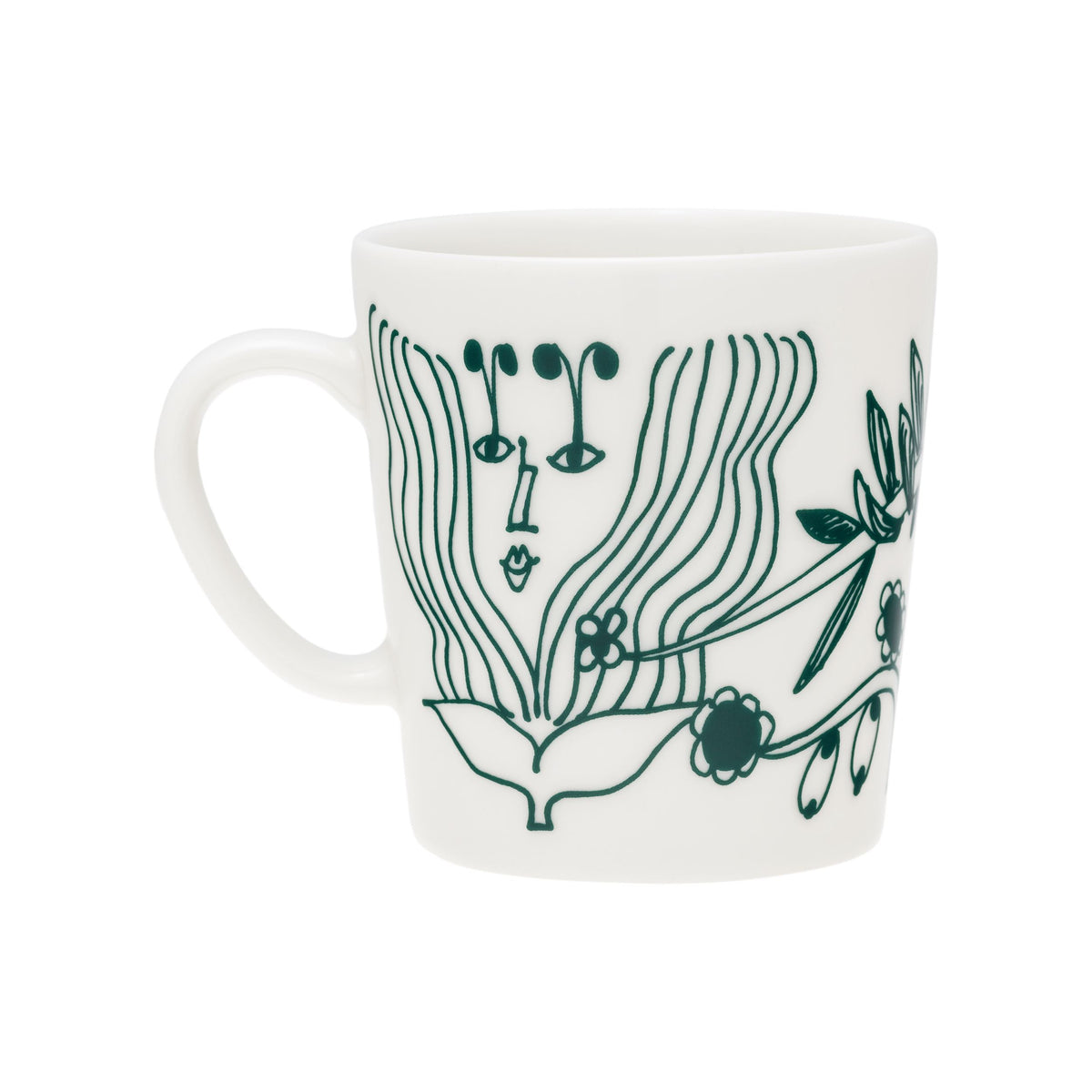 Puutarhurit muki 0,3L tummanvihreä - Puutarhurit mug 0,3L dark green