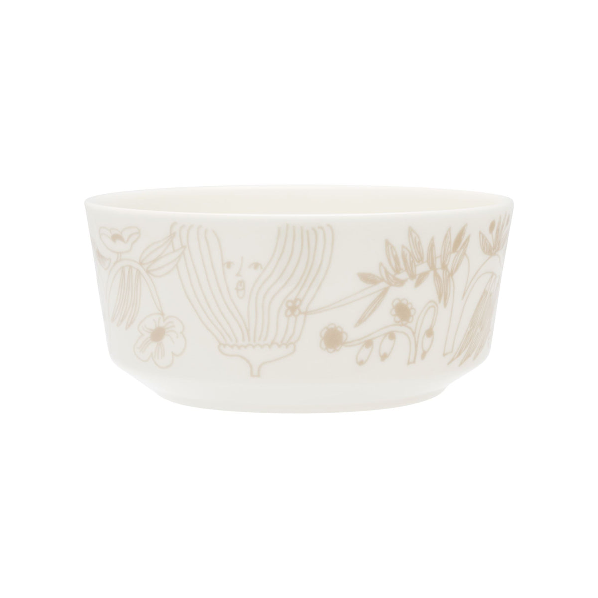 Puutarhurit skål 13cm beige - Puutarhurit bowl 13cm beige