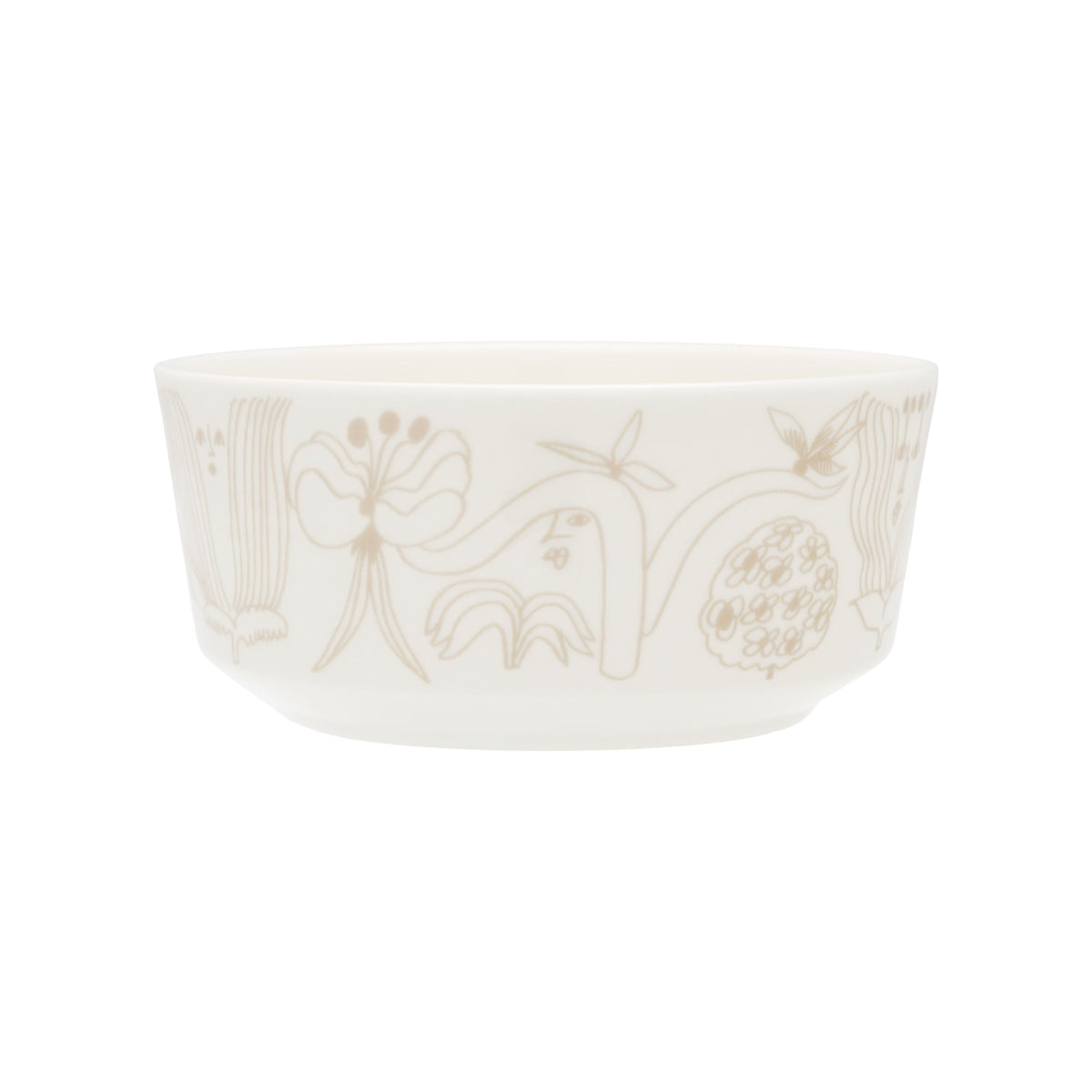 Puutarhurit skål 13cm beige - Puutarhurit bowl 13cm beige