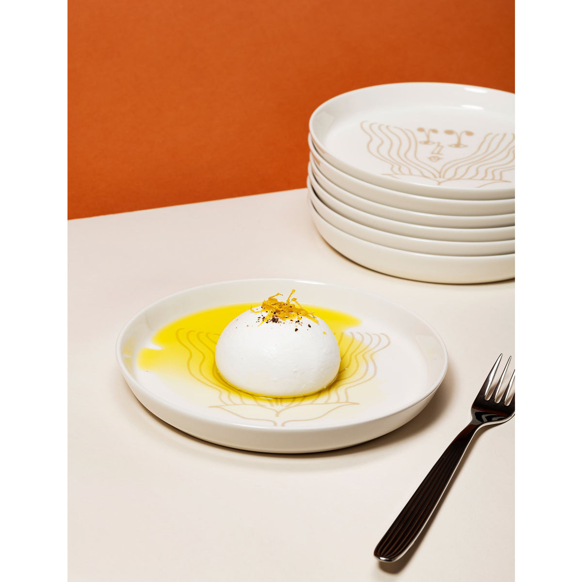 Puutarhurit lautanen 19cm beige - Puutarhurit plate 19cm beige