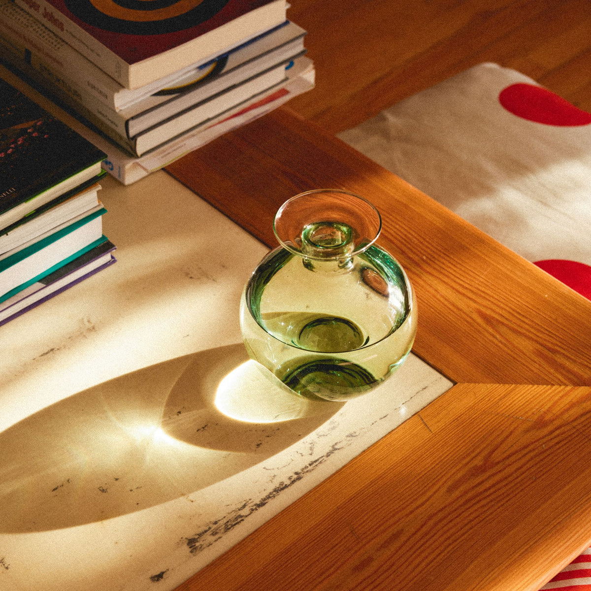Vuokko maljakko 180mm vaaleanvihreä - Vuokko vase 180mm light green