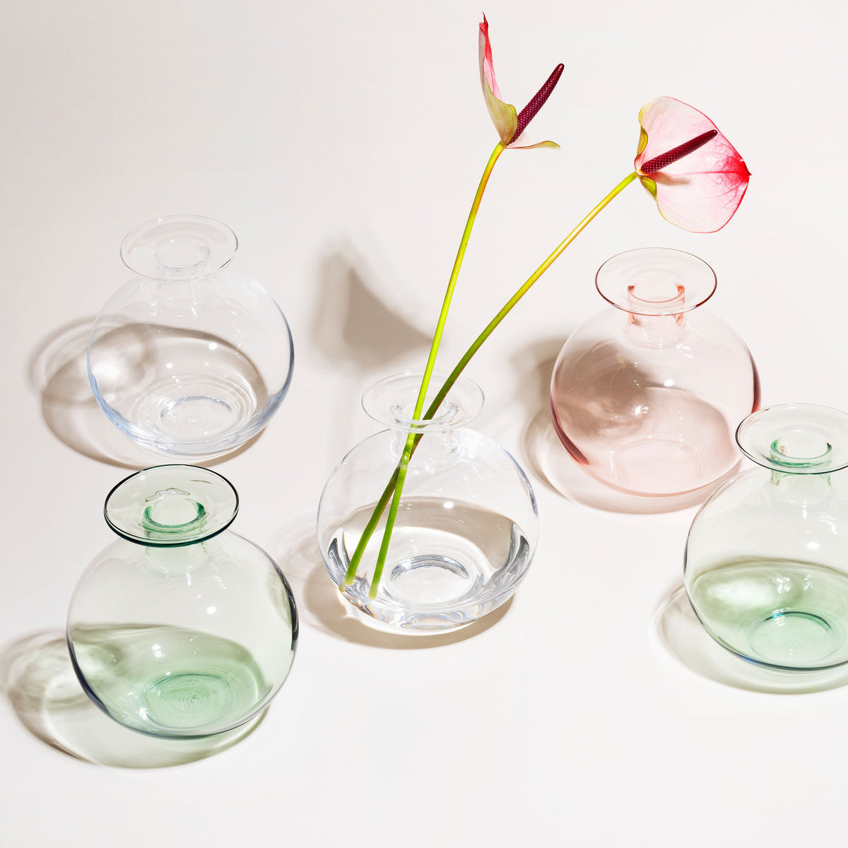 Vuokko maljakko 180mm kirkas - Vuokko vase 180mm clear