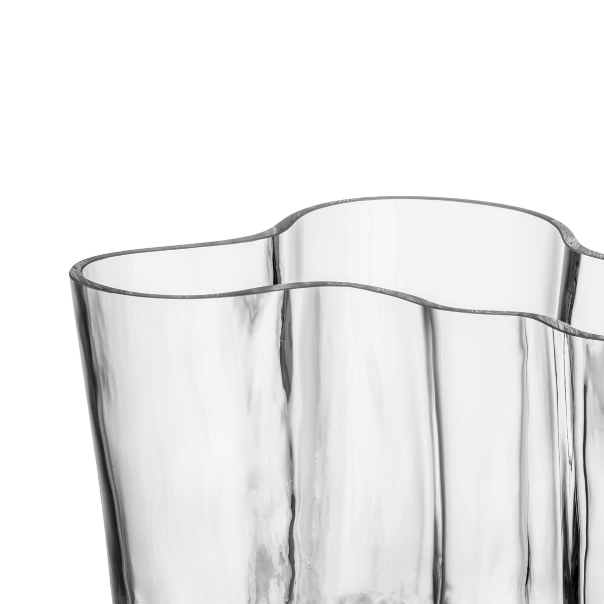 Aalto Vase 140mm transparent - Aalto vase 140mm clear wm