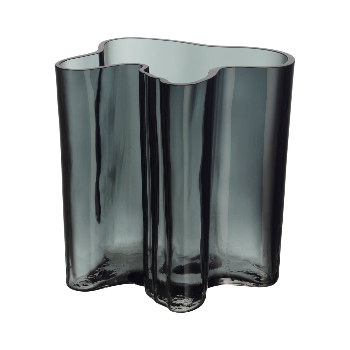 Aalto Vase 200mm dunkelgrau wm - Aalto vase 200mm dark grey wm