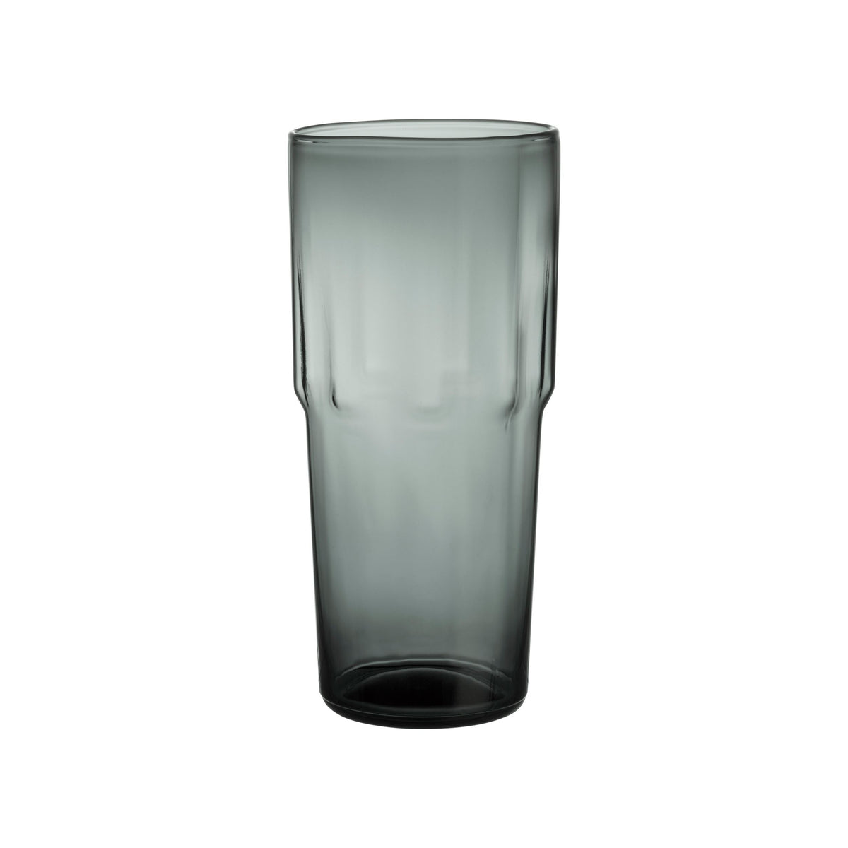 Solare hoog glas 39 cl staalgrijs set van 2 - Solare tall glass 39cl steel grey 2pc