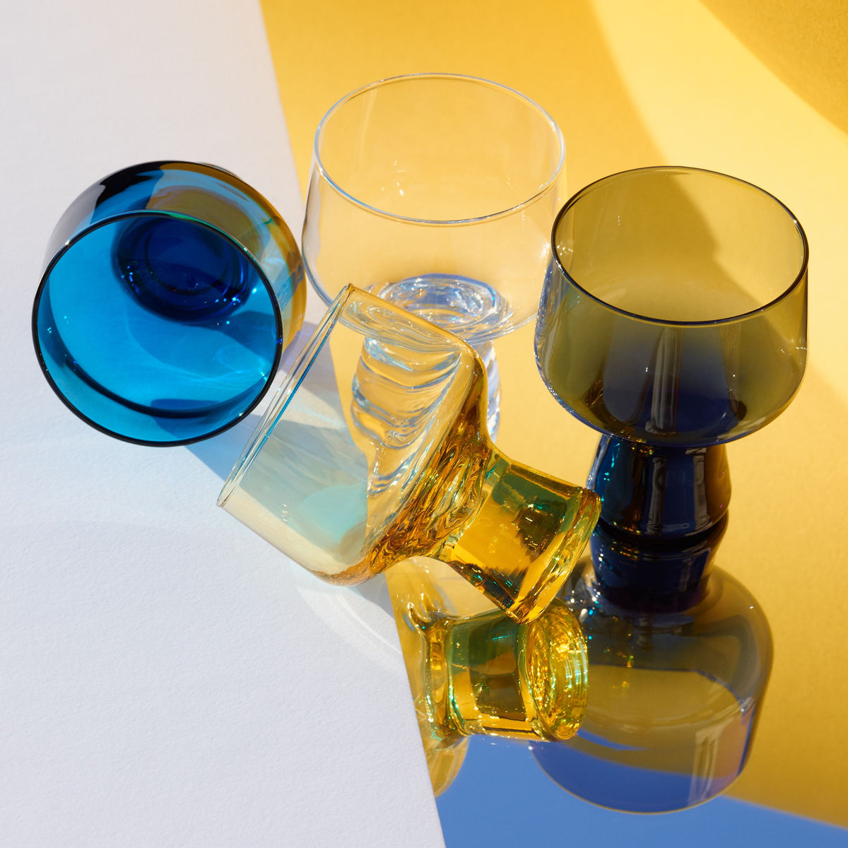 Solare goblet 29cl clear 2pc