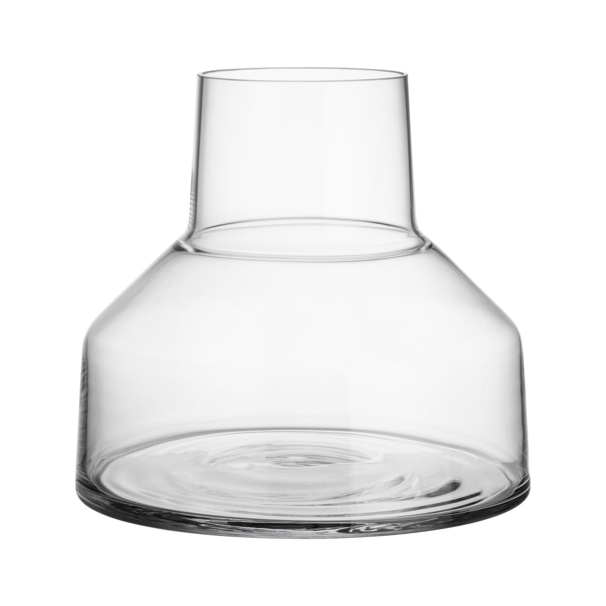 Solare Vase niedrig 220x200mm transparent