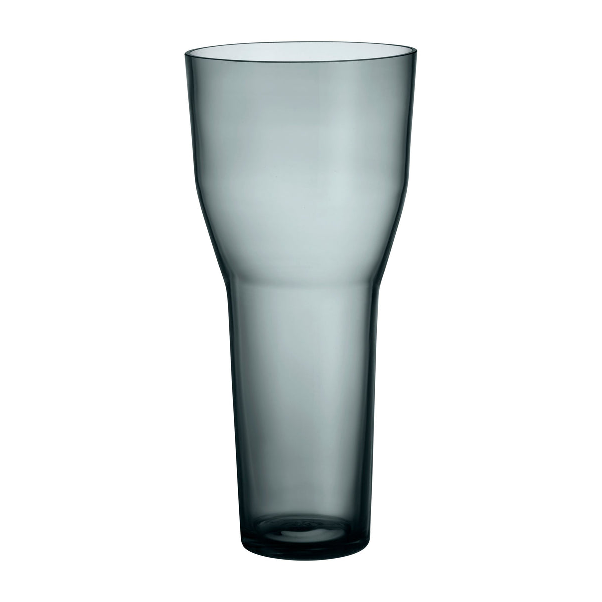 Solare Vase hoch 120x260mm stahlgrau - Solare vase tall 120x260mm steel grey
